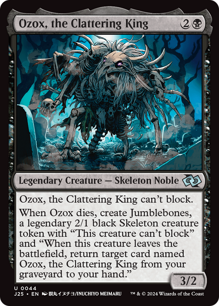 Image of Ozox, the Clattering King (Anime) [Foundations Jumpstart]