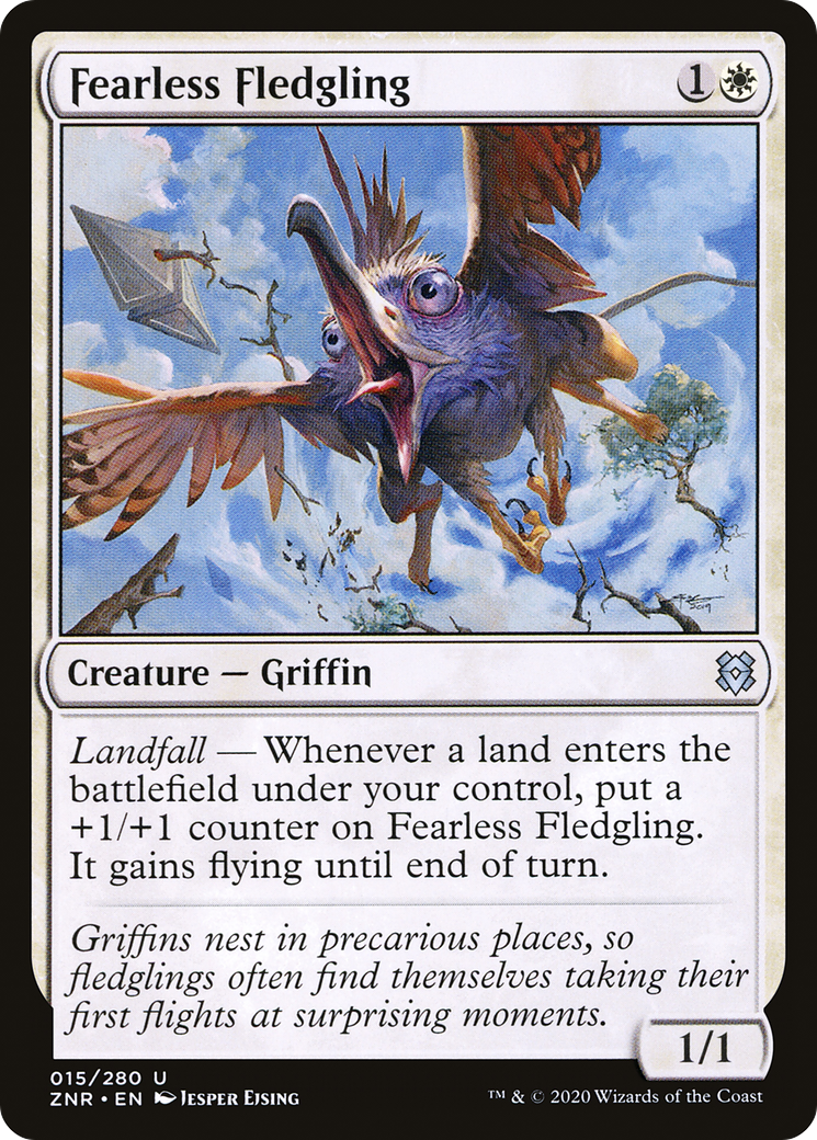 Image of Fearless Fledgling [Zendikar Rising]
