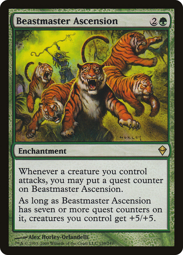 Image of Beastmaster Ascension [Zendikar]