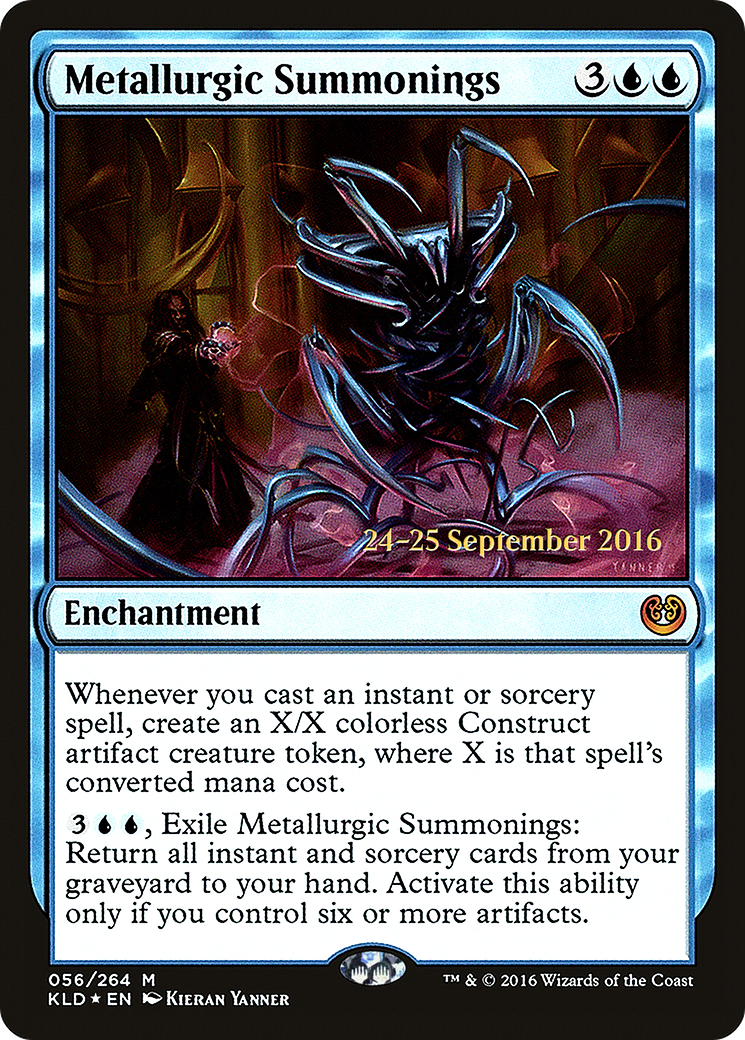 Image of Metallurgic Summonings [Kaladesh Prerelease Promos]
