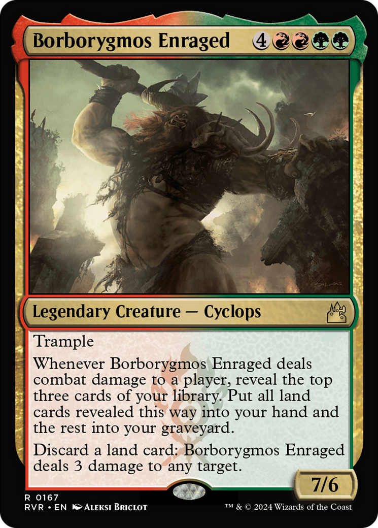 Image of Borborygmos Enraged [Ravnica Remastered]