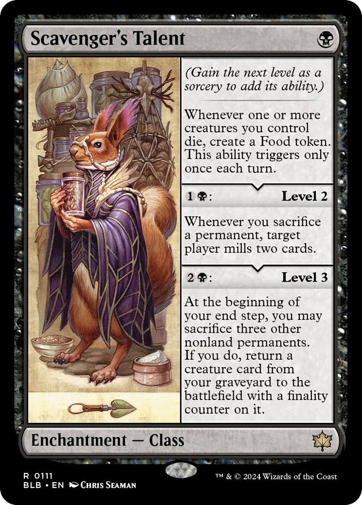 Image of Scavenger's Talent [Bloomburrow]