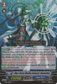 Image of Blue Storm Marine General, Demetrius (FC02/024EN) [Fighter's Collection 2014]