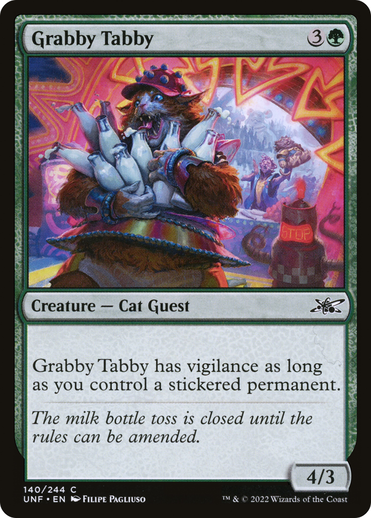Image of Grabby Tabby [Unfinity]