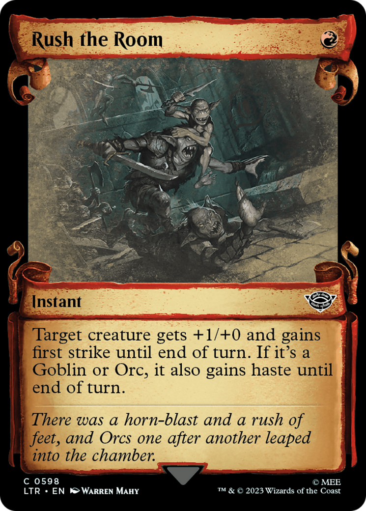 Image of Rush the Room [The Lord of the Rings: Tales of Middle-Earth Showcase Scrolls]