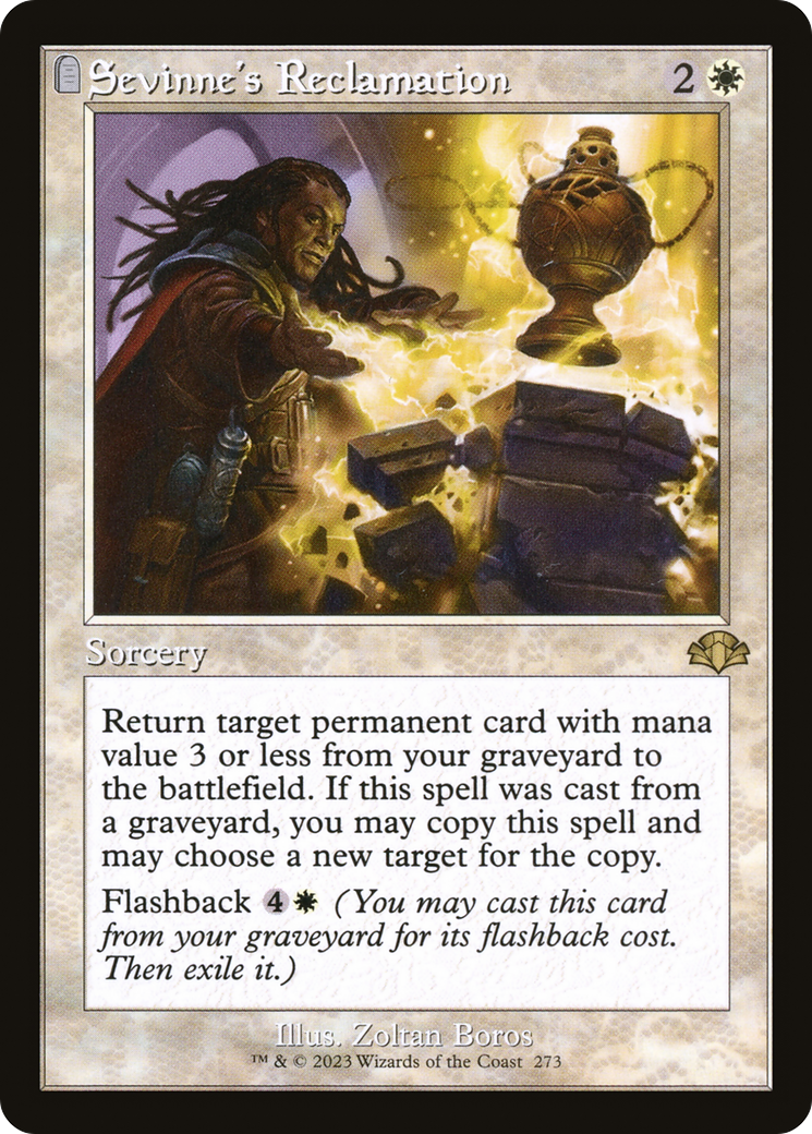 Image of Sevinne's Reclamation (Retro) [Dominaria Remastered]