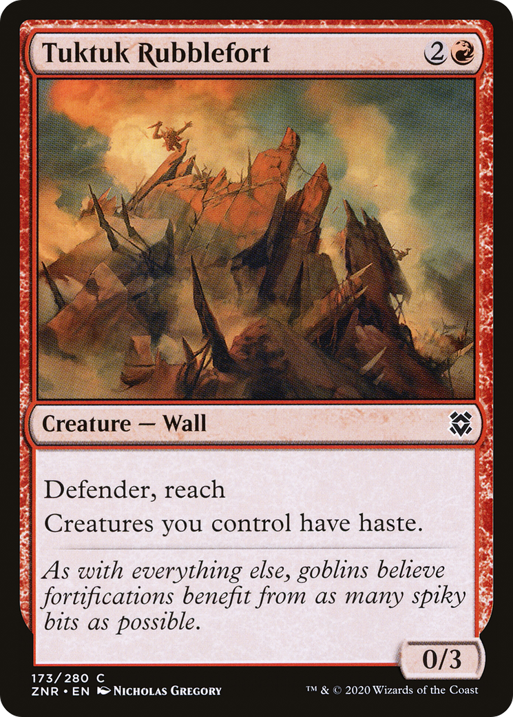 Image of Tuktuk Rubblefort [Zendikar Rising]