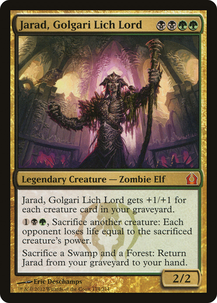 Image of Jarad, Golgari Lich Lord [Return to Ravnica]