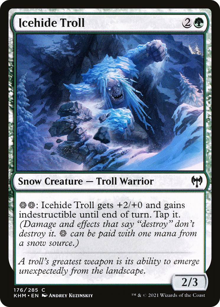 Image of Icehide Troll [Kaldheim]