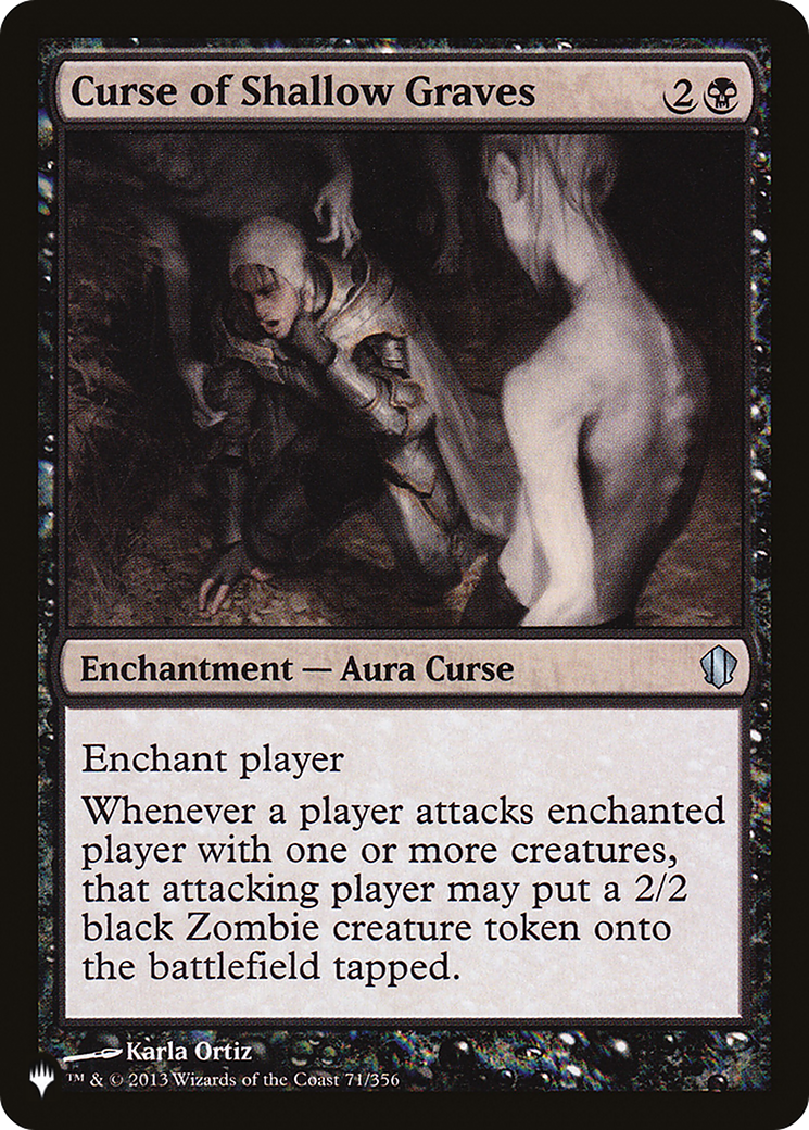 Image of Curse of Shallow Graves [The List]