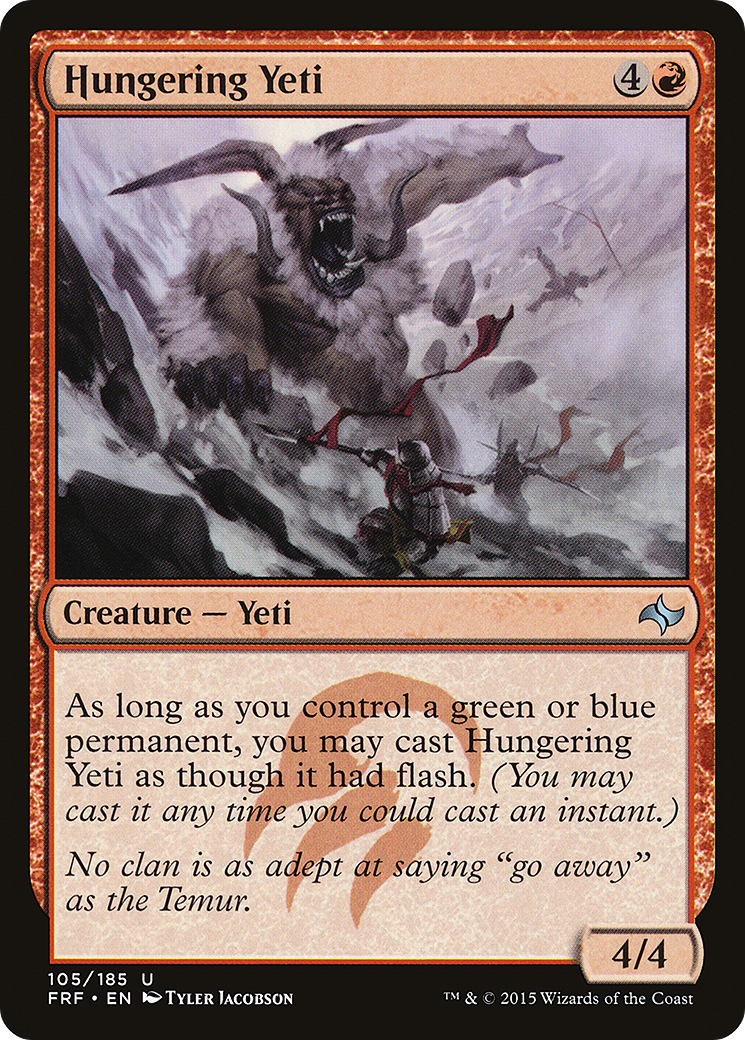 Image of Hungering Yeti [Fate Reforged]