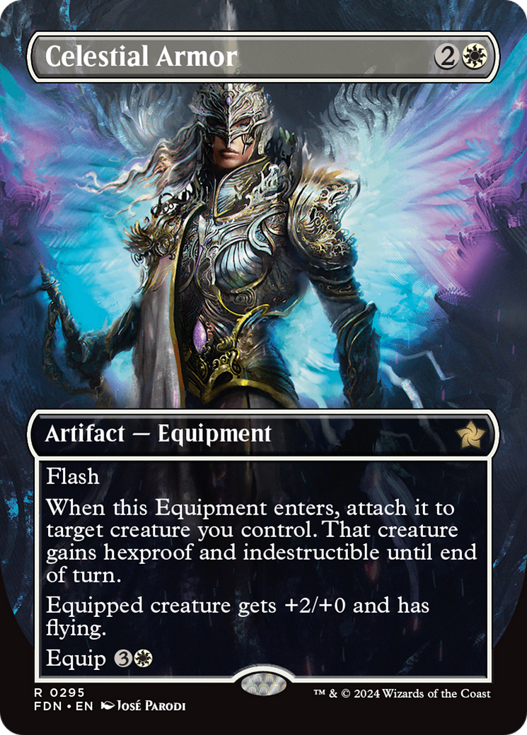 Image of Celestial Armor (Borderless) [Foundations]