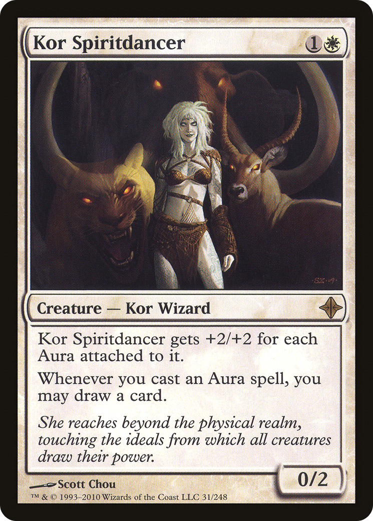 Image of Kor Spiritdancer [Rise of the Eldrazi]
