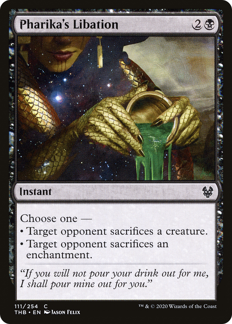 Image of Pharika's Libation [Theros Beyond Death]