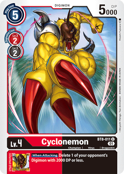 Image of Cyclonemon [BT8-011] [New Awakening]