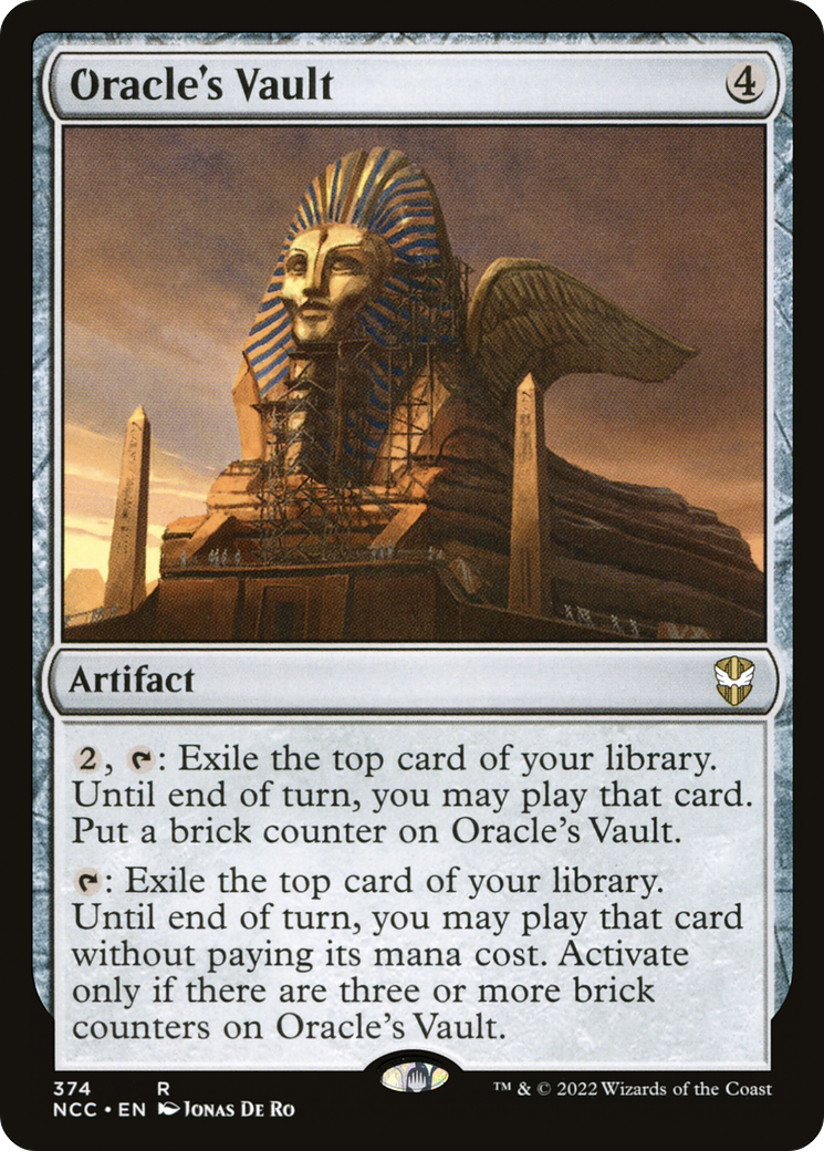 Image of Oracle's Vault [Streets of New Capenna Commander]
