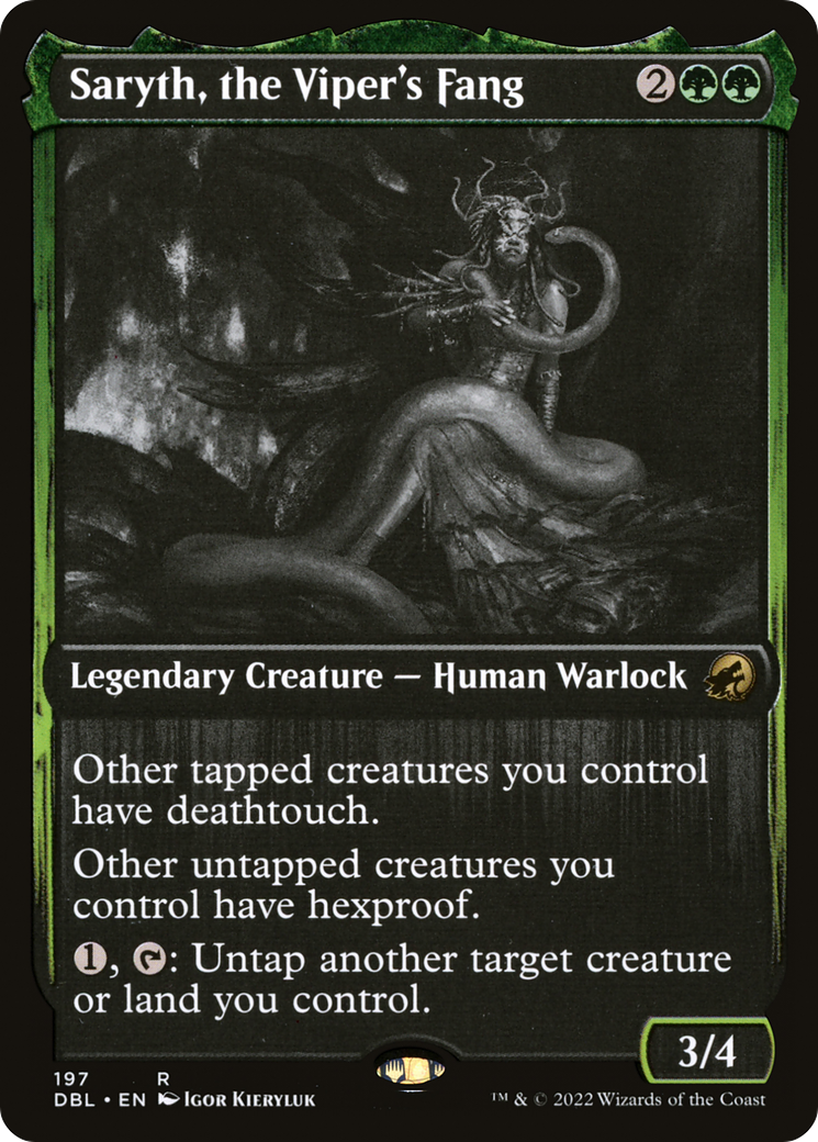Image of Saryth, the Viper's Fang [Innistrad: Double Feature]