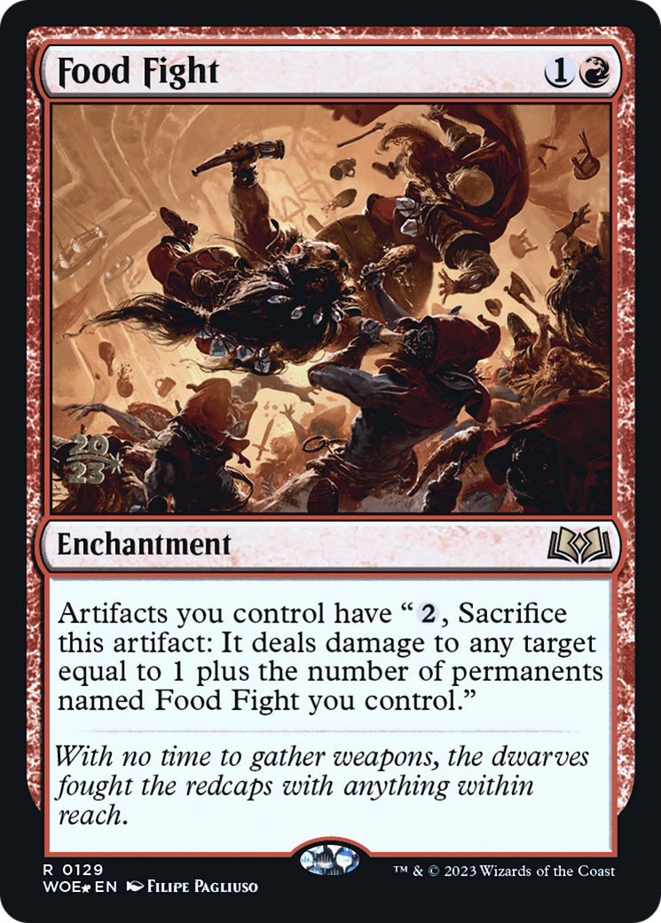 Image of Food Fight [Wilds of Eldraine Prerelease Promos]