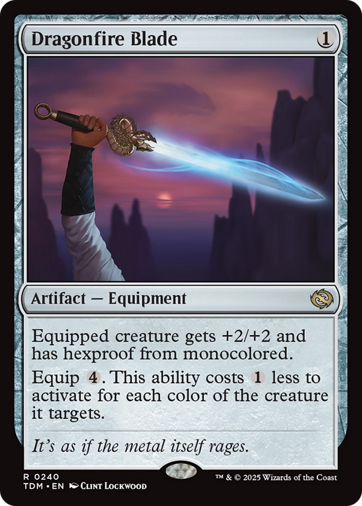 Image of Dragonfire Blade [Tarkir: Dragonstorm]