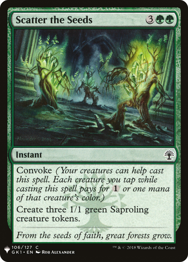 Image of Scatter the Seeds [Mystery Booster]