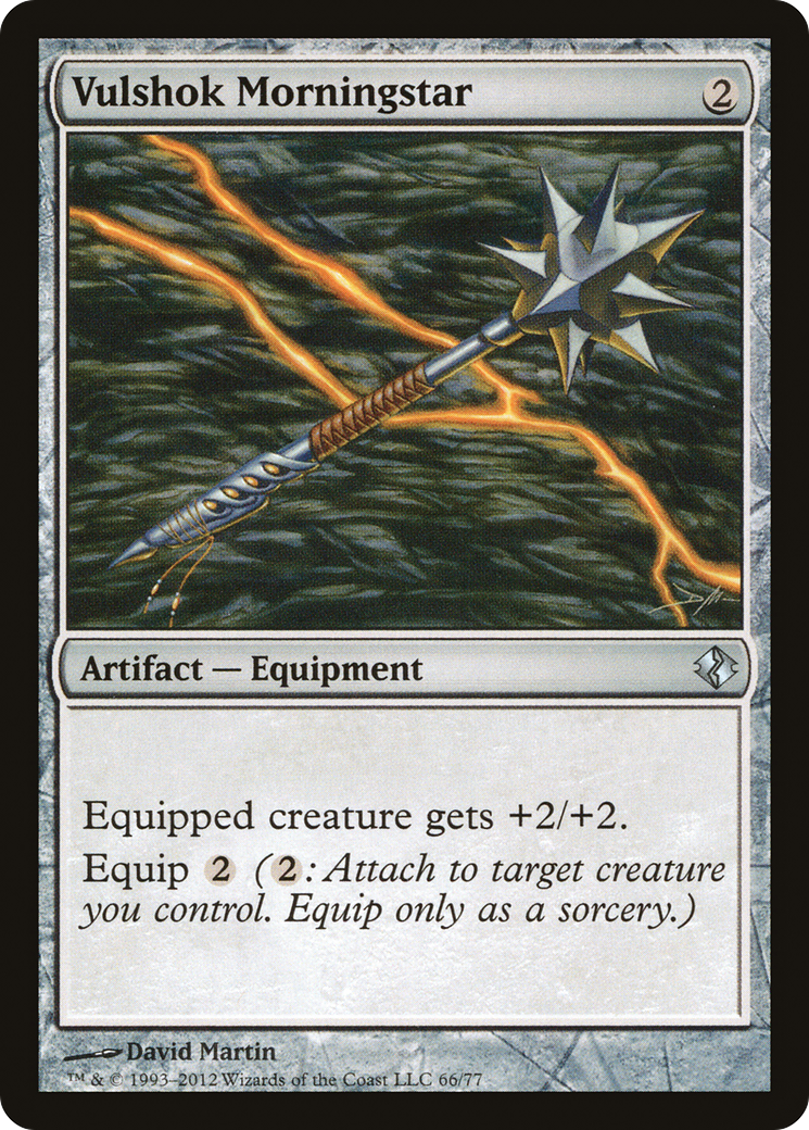 Image of Vulshok Morningstar [Duel Decks: Venser vs. Koth]