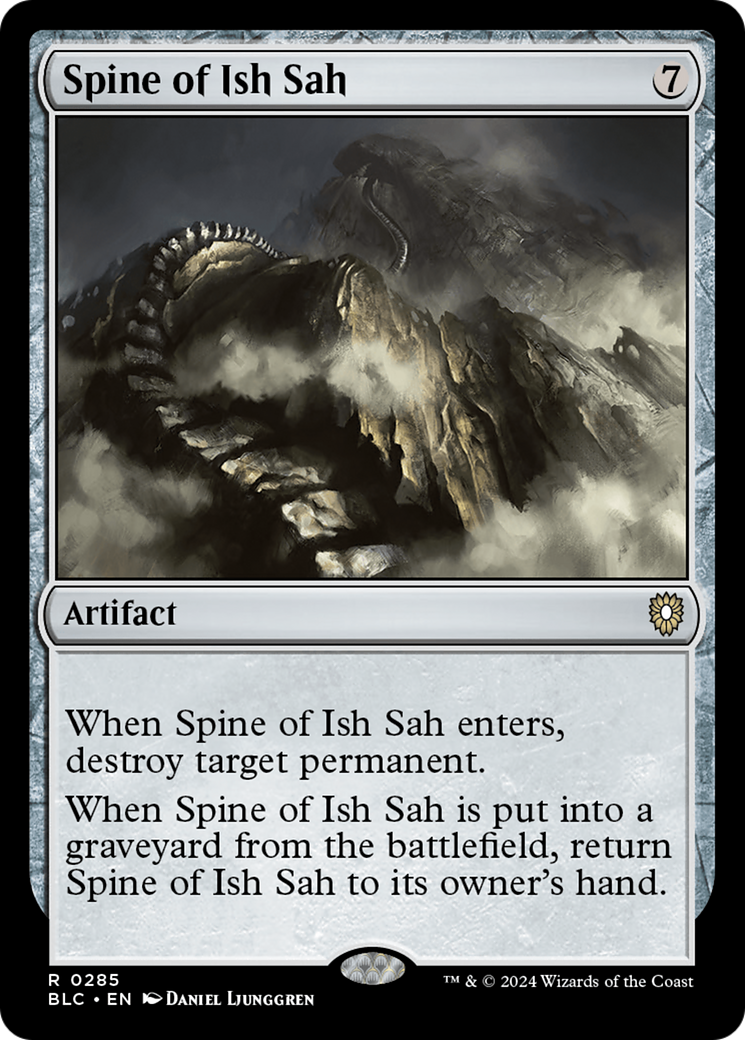 Image of Spine of Ish Sah [Bloomburrow Commander]