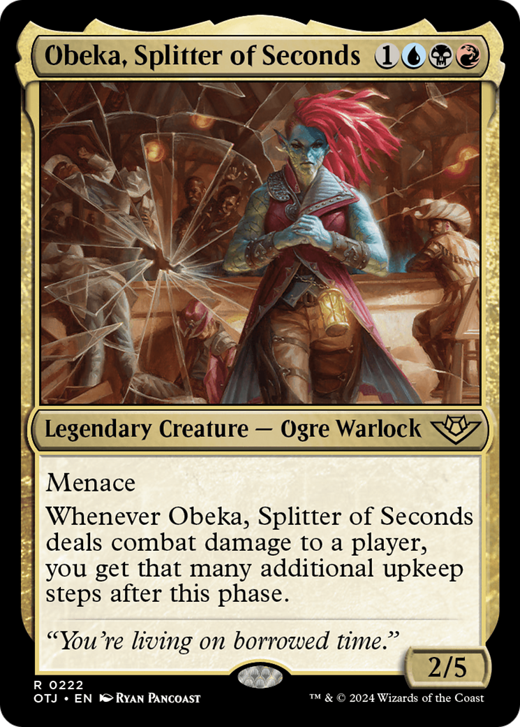 Image of Obeka, Splitter of Seconds [Outlaws of Thunder Junction]