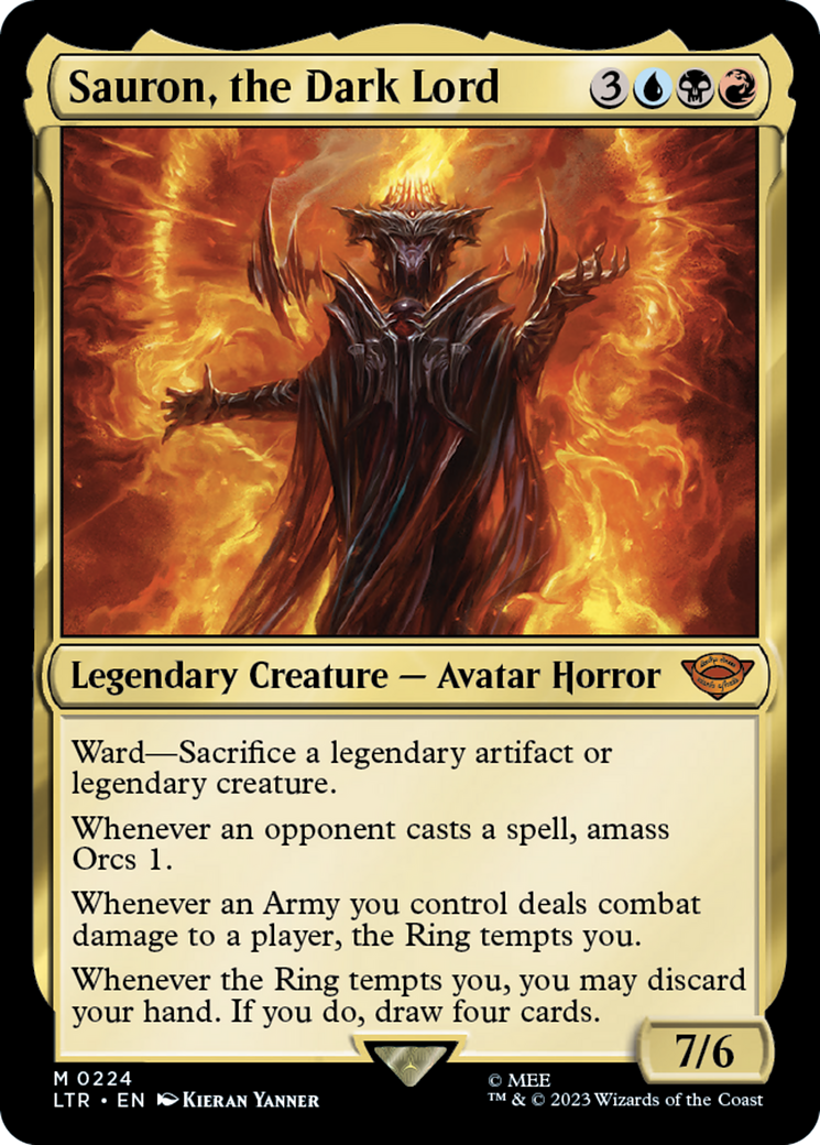 Image of Sauron, the Dark Lord [The Lord of the Rings: Tales of Middle-Earth]
