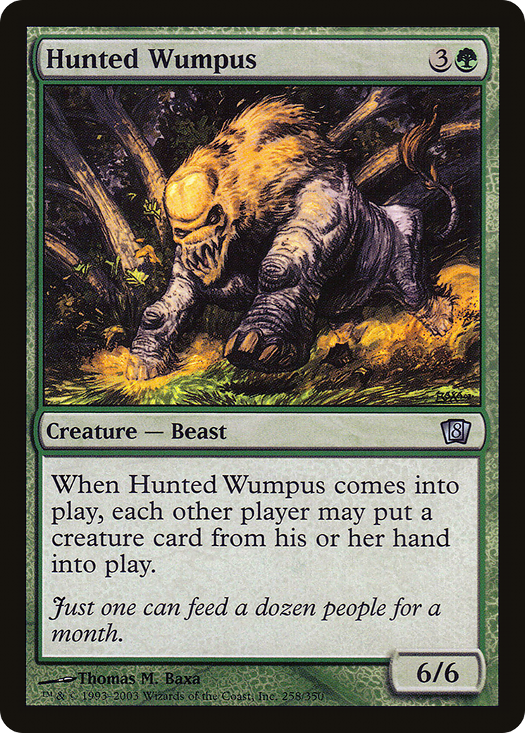 Image of Hunted Wumpus [Eighth Edition]