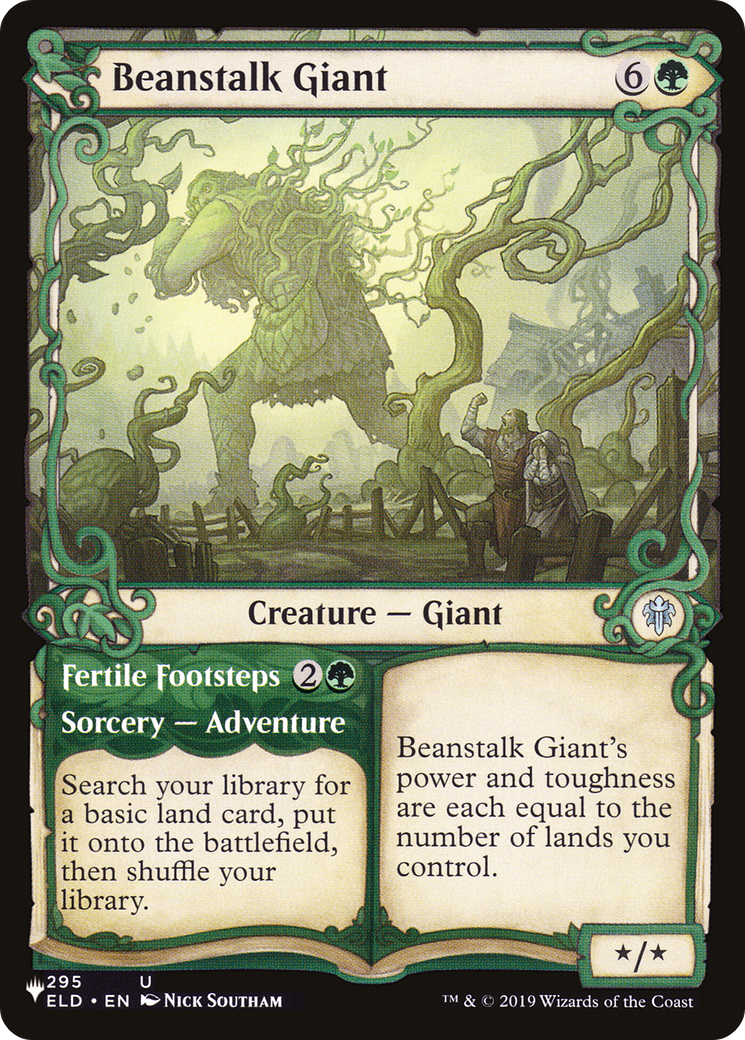 Image of Beanstalk Giant // Fertile Footsteps (Showcase) [The List]