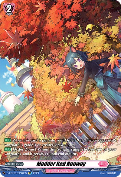 Image of Madder Red Runway (D-LBT01/SP48EN) [Lyrical Melody]