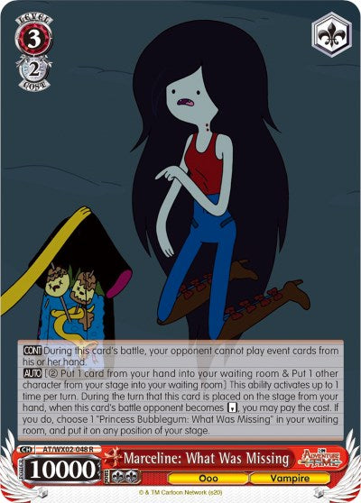 Image of Marceline: What Was Missing (AT/WX02-048 R) [Adventure Time]