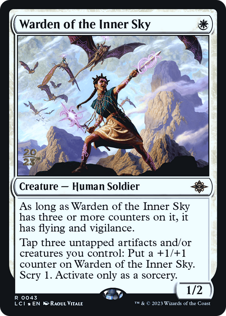 Image of Warden of the Inner Sky [The Lost Caverns of Ixalan Prerelease Cards]