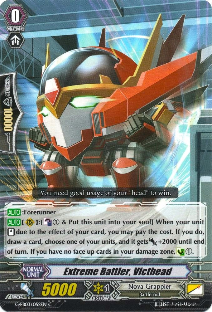 Image of Extreme Battler, Victhead (G-EB03/052EN) [The GALAXY STAR GATE]