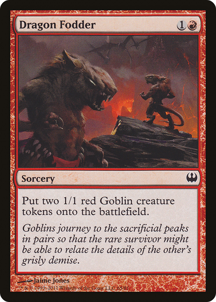 Image of Dragon Fodder [Duel Decks: Knights vs. Dragons]