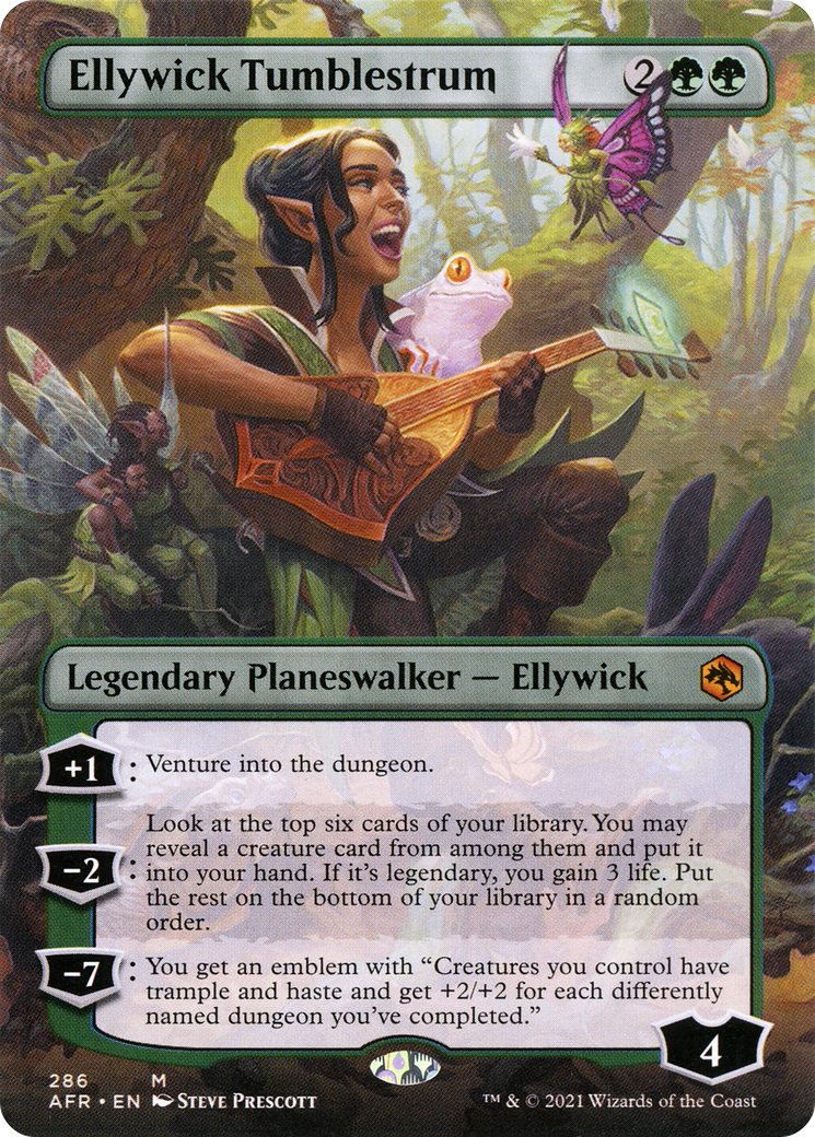 Image of Ellywick Tumblestrum (Borderless) [Dungeons & Dragons: Adventures in the Forgotten Realms]