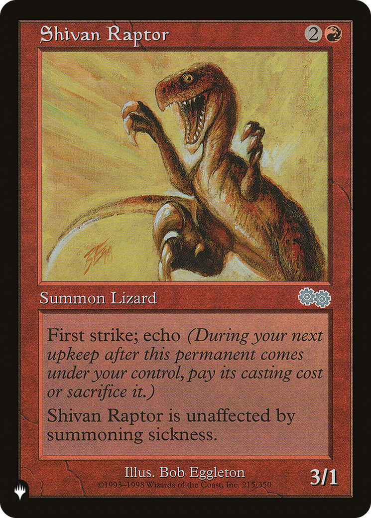 Image of Shivan Raptor [The List]