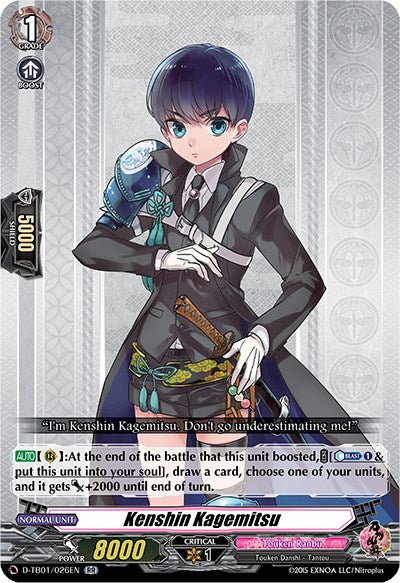 Image of Kenshin Kagemitsu (D-TB01/026EN) [Touken Ranbu: ONLINE 2021]