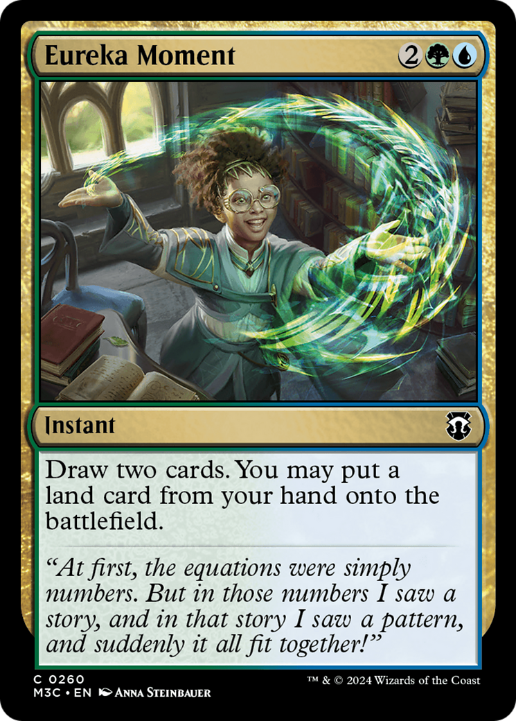 Image of Eureka Moment (Ripple Foil) [Modern Horizons 3 Commander]