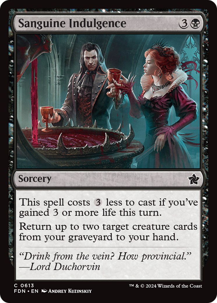 Image of Sanguine Indulgence [Foundations]