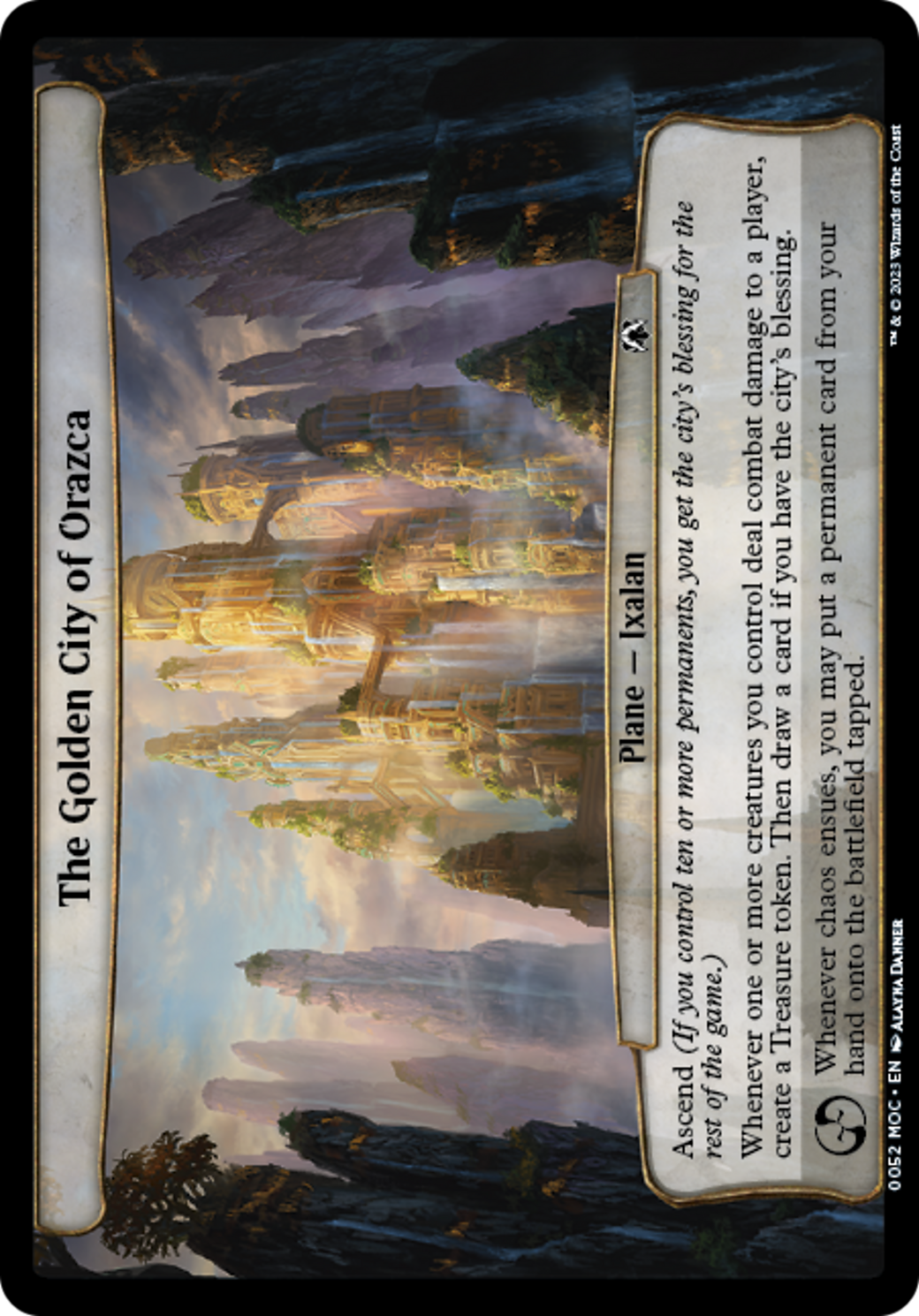 Image of The Golden City of Orazca [March of the Machine Commander]