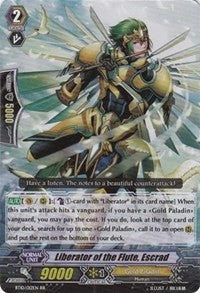 Image of Liberator of the Flute, Escrad (BT10/012EN) [Triumphant Return of the King of Knights]