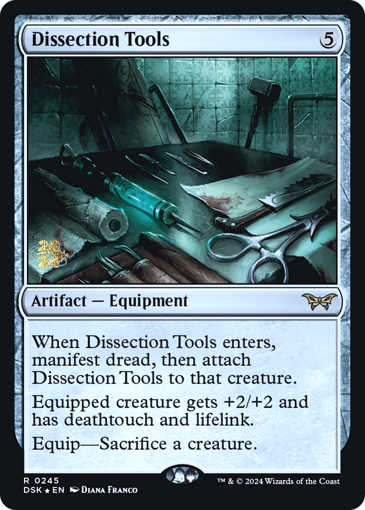 Image of Dissection Tools [Duskmourn: House of Horror Prerelease Promos]
