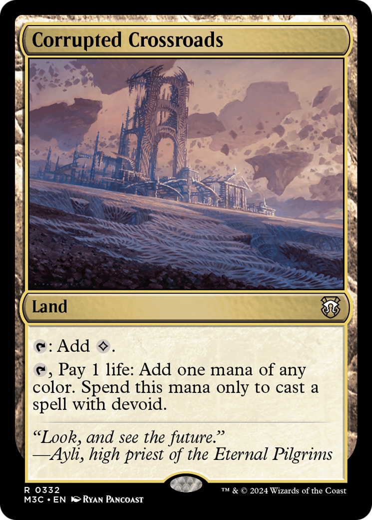 Image of Corrupted Crossroads [Modern Horizons 3 Commander]