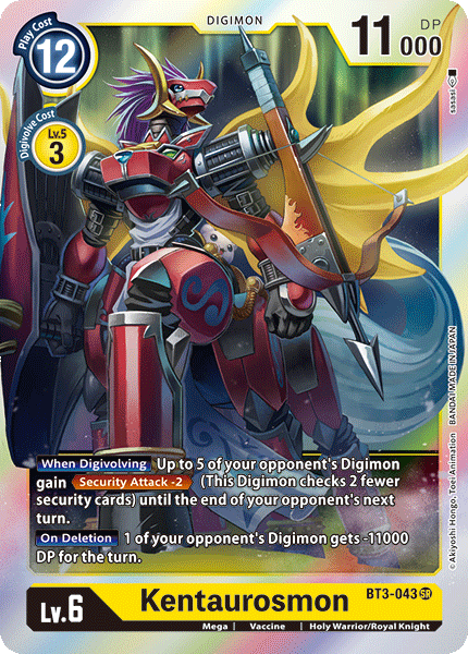 Image of Kentaurosmon [BT3-043] [Release Special Booster Ver.1.0]