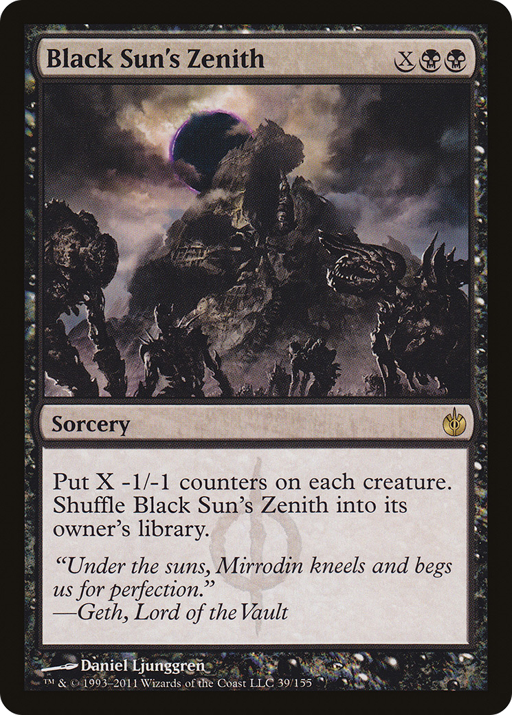 Image of Black Sun's Zenith [Mirrodin Besieged]