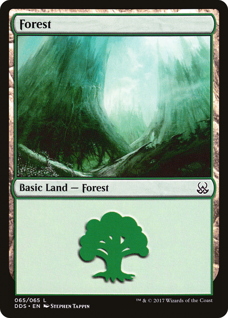 Image of Forest (65) [Duel Decks: Mind vs. Might]