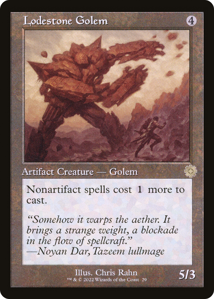 Image of Lodestone Golem (Retro) [The Brothers' War Retro Artifacts]