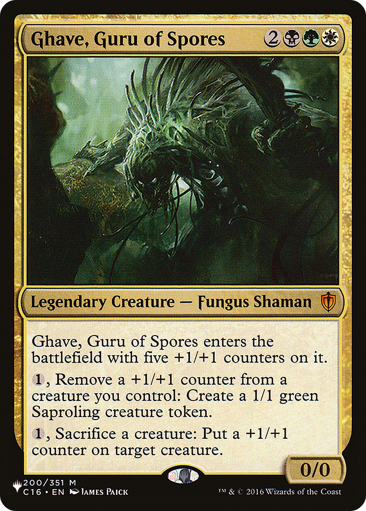 Image of Ghave, Guru of Spores [The List]