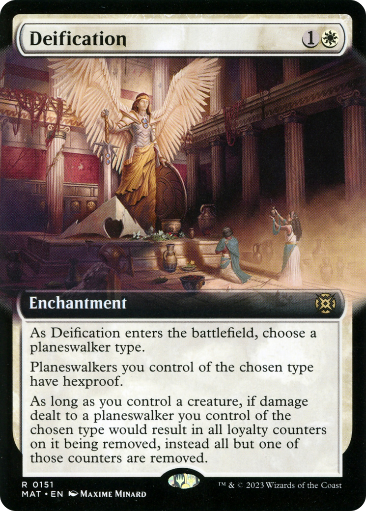Image of Deification (Extended Art) [March of the Machine: The Aftermath]
